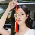 New Car Hanging Ornament Eye-catching Car Rearview Mirror Hanging Ornament. 