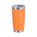 Factory direct supply 20oz car cup spray 304 stainless steel double-layer vacuum insulation cold insulation car ice bomber cup. 