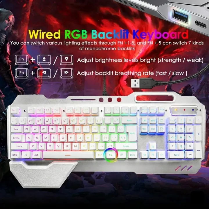 Ultimate%20Performance:%20Unique%20Metallic%20Wired%20RGB%20Gaming-Office%20Keyboard%20for%20Unparalleled%20Precision%20and%20Style%20-%20High%20Quality%20-%20Image%203