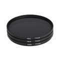 ND Filter Neutral Density ND16 ND32 ND64 Filtors 49MM 52MM 55MM 58MM 62MM 67MM 72MM 77MM Photograph for Canon Nikon Sony Camera. 