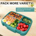 Replacement Silicone Lunch Box Insert Safe Universal Bento Box Divider BPA FREE Food Tray Divider for Bentgo. 