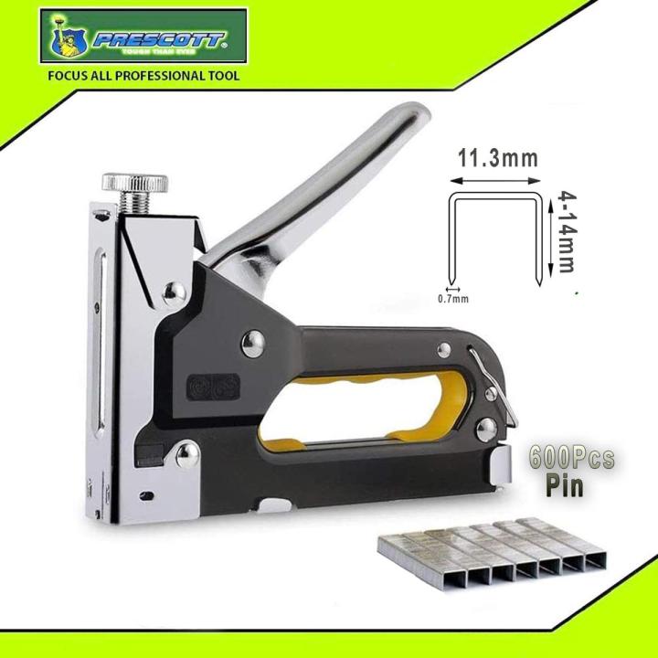 Prescott Heavy Duty Staple Gunn Machine 414mm with 600 Pcs Free