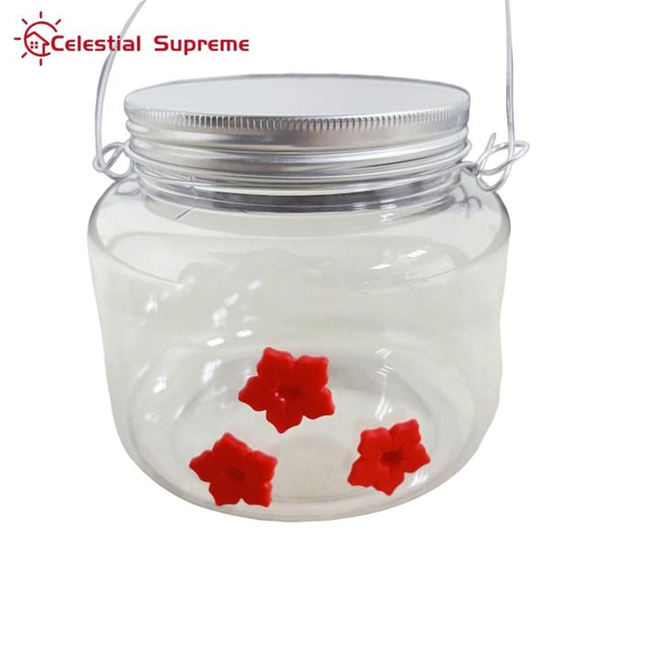 Bird Food Container Hanging 1/3/4 Flower Hummingbird Feeder