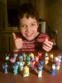 SAKURA 24pcs/set Slugterra Action Figures Toy 5cm Mini Slugterra Anime Figures Toys Doll Slugs Children Kids Boys Toy. 