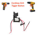 Electric Cordless Drill Trigger Switch - Speed Control Push Button Range DC 7.2V-24V. 