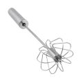 Hand Egg Beaters Stainless Steel /Semi Automatic Rotary Beater. 
