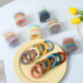 Trendgirl 6pcs/9pcsHair Scrunchie Wire Style Spring Hair Band Girls Scrunchie Hair Accessories For Girl. 