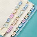4 Sheets Sticky  Tabs Writable File Tabs Flags Notebook Books Page Markers. 