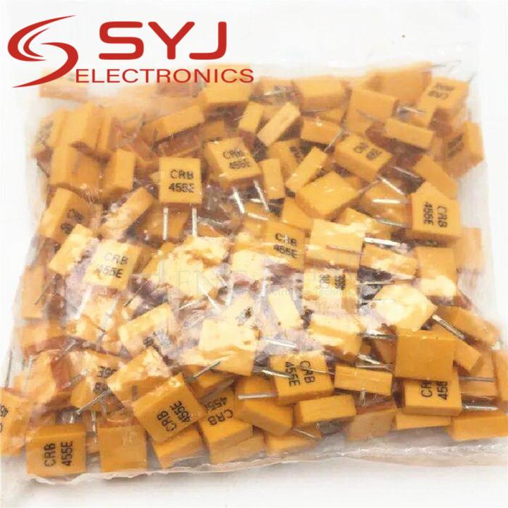 10pcs/lot 455E 455KHz 455K CERAMIC Crystal Oscillator DIP-2 In Stock
