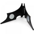 Dark Knight Rises Man Batarang Money Clip Black Id Card Folder Cash Money Clip Holder Magnetic ID Holder Wallet For Men Women. 