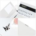 【FUN LIVE】 Multi-Function Pencil Case Large Capacity Pencil Cases Quicksand Translucent Cylindrical Pen Box With Calculator Kids Stationery. 