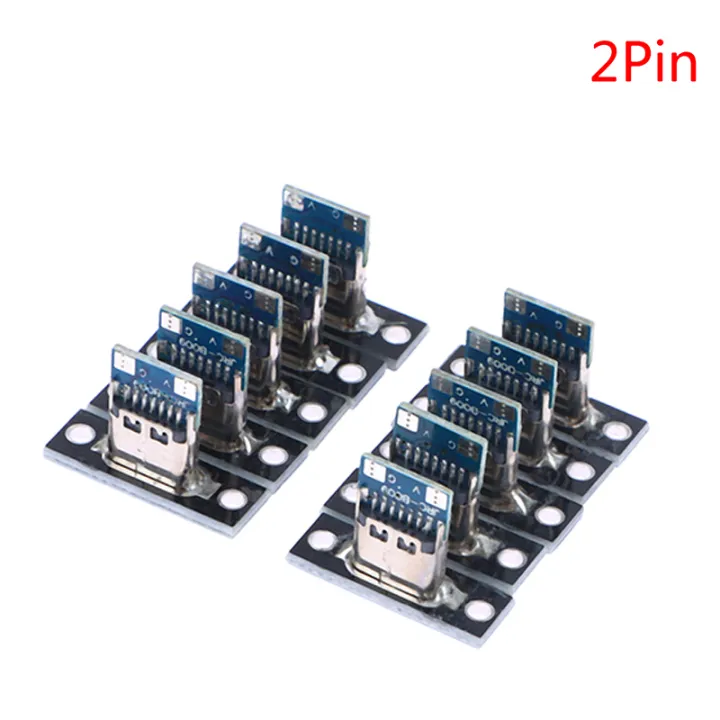 Type C Socket Module 10pcs USB 3.1 Type C Socket With Screw fixing plate Type-C USB Jack 3.1 ...