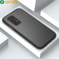 UCUC for Samsung Galaxy A52S 5G / A52 / A52 5G Back Cover Colour Frosted Transparent Hard Phone Case Thin Shockproof Full Cover Camera Protect Case. 