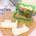 Sandwich Cutters Mould Food Toast Bread Mold Cute Baking Children Set Lunch Cutter Interesting Kitchen Accessories for Kids-Angelia. 