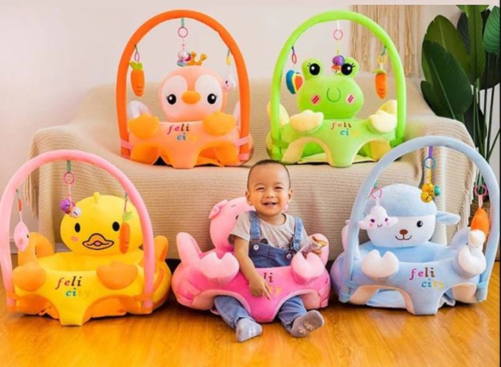 Baby Plush Sofa Chair Sofa Set Support Seat Cover Baby Plush Chair
