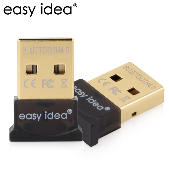 EASYIDEA Mini USB Bluetooth Adapter 4.0 Wireless Bluetooth Dongle Portable Dual Mode Transmitter 3Mbps Driver 33ft/10m