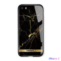 TA for iPhone 5 / 5S / SE 2016 Back Cover Elegant Dreamy Stars Personalized Patterns Tempered Glass Phone Case. 