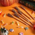 12 Pcs Witch Broom Pencils for Halloween Broomstick Ballpoint Pencils. 