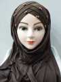 Cotton Turkish Ready To Wear Hijab with Pearl for girls | Hijab for womens | hijab for girls stylish | Soft & Comfortable Fabric-Multicolors-Adjustable Size | Scarf for girls | Scarf for womens. 