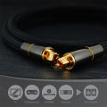 HIFI 5.1 Digital SPDIF Fiber Toslink Optical Audio Cable 1M for TV Box PS4 Speaker Wire Soundbar Amplifier Subwoofer. 