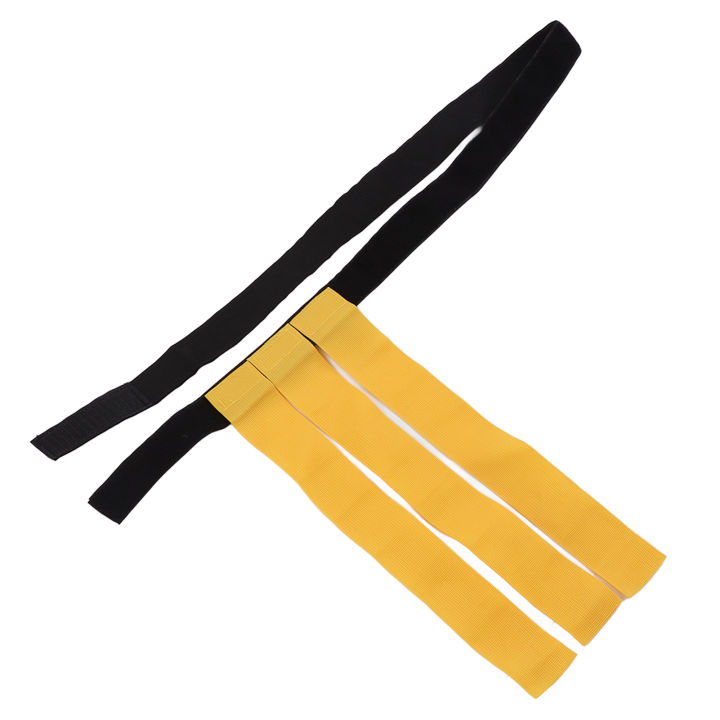 Football Waist Belt Flag Competition Training Waistband Flag Outdoor Sports Pulling Ribbon
