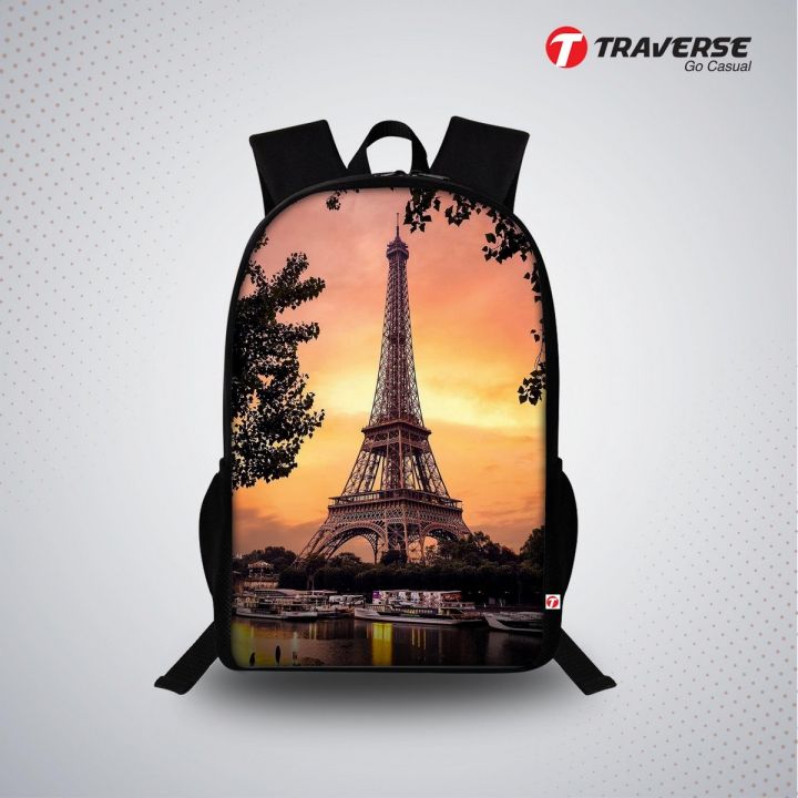 Traverse  Boys & Girls Paris Backpack for Travel, School & College Bags hand bag for girls bags for girls