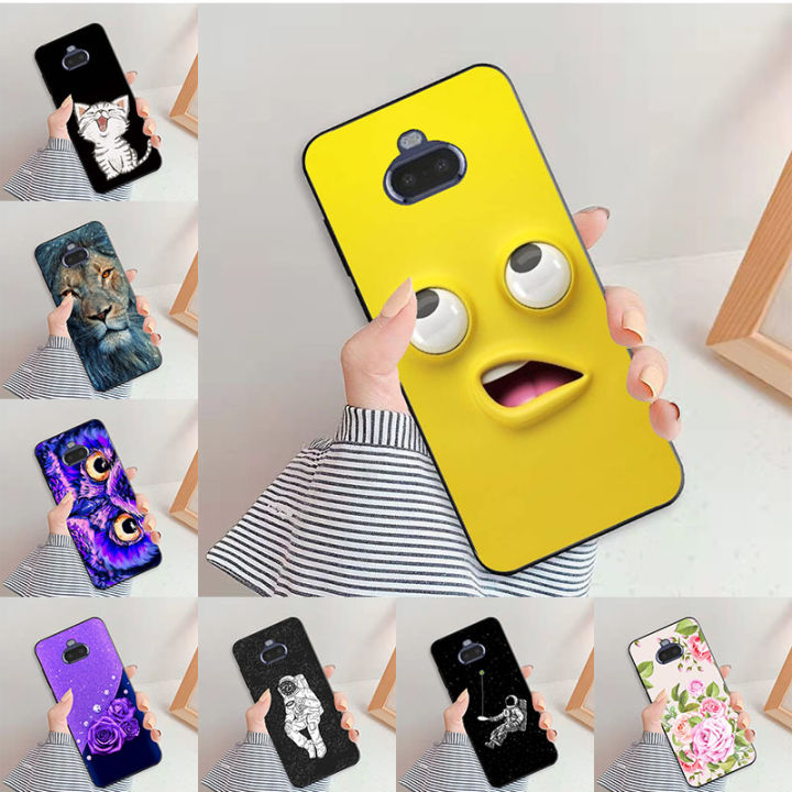 For Sony Xperia 8 20 SOV42 Xperia8 Lite Case Soft Silicone Cool Cartoon Case For Sony Xperia 8 Back Cover Phone Fundas Fashion