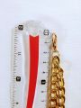 Chain Belt For Girls | Golden Thick Loops Chain With Durable Lock And Extension. 