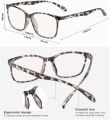 OQ Tiger Print Boga Style Computer Glasses  For Men /Women /Unisex. 