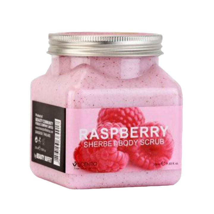 Wokali Sherbet Body Scrub - Raspberry Flavour (ORIGINAL)