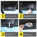 Car Organizer Sun Card Holder Glasses Clip For Nissan TEANA QASHQAI X-Trail Subaru BRZ VIZIV-7 Levorg PALADIN BLUEBIRD. 