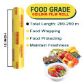 Food Grade Cling Film Wrap Roll - Food Storage Plastic Shrink Wrap - 12" Inch. 