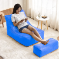 Lounger Bean Bag with Footstool. 