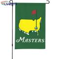 Sign size - 12" x 18". Sleeve hooks fit standard banner/flag poles, stands, brackets or stands. Flagpole not included.. 