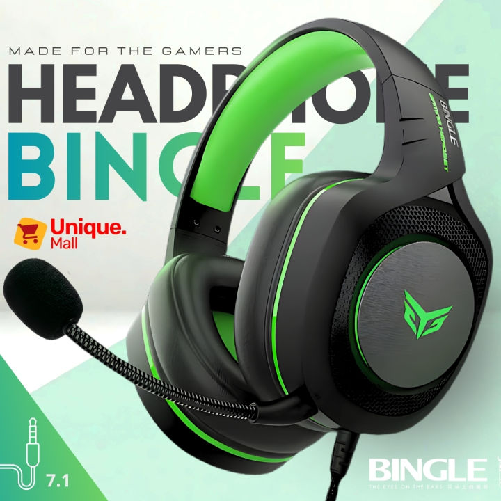 PRO II RGB Gaming Headphones with Noise Cancelling Mic, 7.1 Surround Sound, Super Bass, Vibration, Soft Memory Foam Ear Cushions, for PC, PS4, Mobile, Laptop, and Gaming Consoles