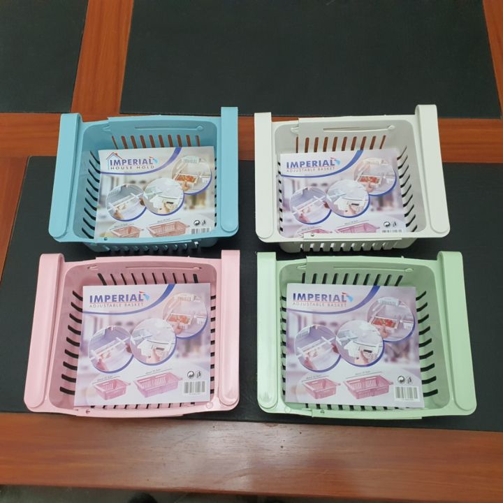 Refrigerator accessories Maximize Your Fridge Space with Stretchable fridge organizer basket adjustable space saver storage basket must have refrigerator part basket for refrigerator kitchen gadget baskets for kitchen