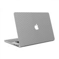 Silver Carbon Fiber 3D Vinyl for Cars, Bikes, Laptop and Mobiles 12 x 16 inches. 