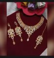 Karachi Collection Golden Crystal Girls Jewellery Set For Women Trendy Fashion All Colours Available.. 