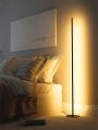 Modern floor Lamp Metal Line Design For Bedroom Night Light  Corner Lamp with Warm 3000K Glow (125CM Height). 