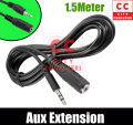 1.5 Meter 3.5mm Male-to-Female AUX Audio Extension Cable. 