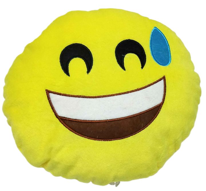 Smiley%20Round%20Emoji%20Pillow%2024cm%20Medium%20Size%20with%20Filling%20or%20Cover%20Only,%20Soft%20Cushions%20for%20Home%20Decor%20and%20Gifts%20-%20Image%204