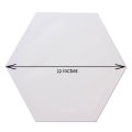 1 Piece Of 12X12 Inches hexagon Canvas For Painting - 12 x 12 hexagon Canvas Board. 