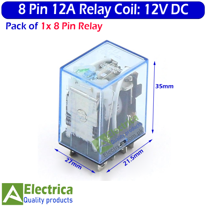 8%20Pin%2012A%20Coil%2012V%20DC%20Power%20Relay%20and%20PTF08A%20Screw%20Terminals%20Base%2012V%20Contact%20DPDT%20General%20Purpose%20Relay%208%20pins%20double%20pole%20double%20through%20relay%20by%20Electrica%20-%20Image%203