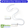 MC-38 MC38 Wired Door Window Sensor 30mm Wire Lengthen Randomly Magnetic Switch Home Alarm System for arduino by electrica. 