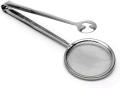 Multi-functional 2 in 1 Fry Tool Filter Spoon Strainer With Clip,Oil Frying BBQ Filter Stainless Steel Mesh Strainer Kitchen Tool Frying. 