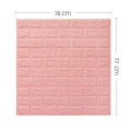 3D Brick Wall Stickers Self Adhesive Wallpaper Sheets 3mm | Peel and Stick Wall Brick Room Panels PE Foam High Quality Bricks Wallpaper wall paper sheet for bedroom. 