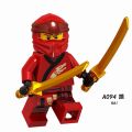 Ninjago Lego Minifigures Jay Zane Kai Lloyd Cole Nya Harumi Garmadon Ninja Movie Building Blocks Toys for Children. 