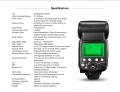 External Flash X800 Pixel TTL Auto For Sony. 