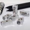【FUN LIVE】 10Pc/Set Metal Pencil Sharpener Classical Girls Makeup Pen Sharpener Drawing Writing Learning Tools School Supplies Stationery. 
