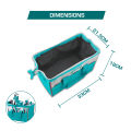 TOTAL 13" Tools Bag with 6 Pockets Outside THT261325. 